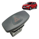 Botão Interruptor Pisca Alerta Sandero/logan 2012/16 446717 Preto
