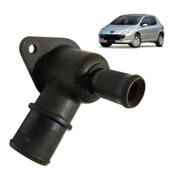 Flange Saida Agua 9640868480 Peugeot 307 2007/2010