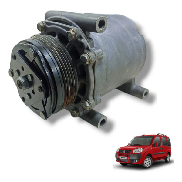 Compressor Ar Condicionado Fiat Doblo Siena 1.3 1.4 2010/16