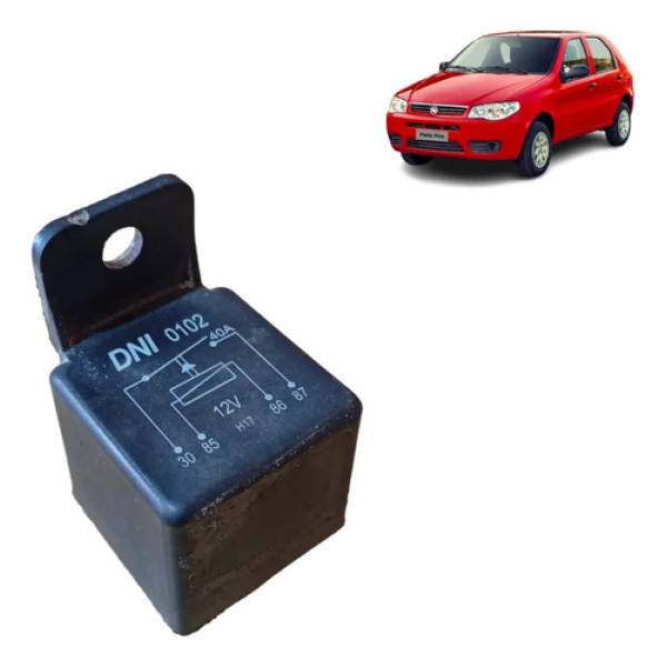Rele Auxiliar Universal 40a 12v Ar Cond Fiat Palio Dni0102