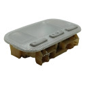 Lanterna Teto Citroen C3 C4 2002-2012 Central 3 Botôes Orig