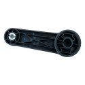 Manivela Vidro Porta Original Gol G3 G4 G5 G6 G7 Preto Preto