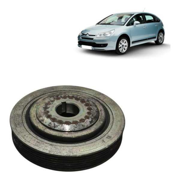 Polia Virabrequim 9641741980 Citroen C4 2008 A 2012