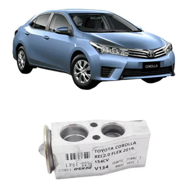 Válvula Expansão Ar Condicionado Corolla 2015 2019
