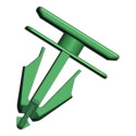 Grampo Moldura Superior Lateral Caçamba Strada Ram