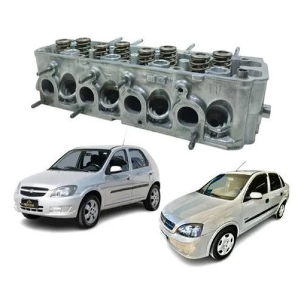 Cabeçote Celta Corsa 1.0 8v 2005 A 2008 Flex