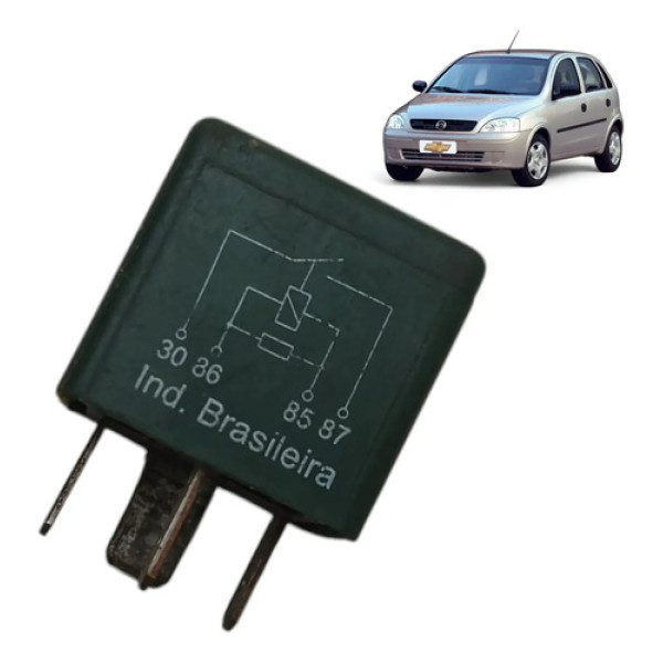 Relé Auxiliar Motor Partida Chevrolet Corsa 1999 2000 A 2004 12