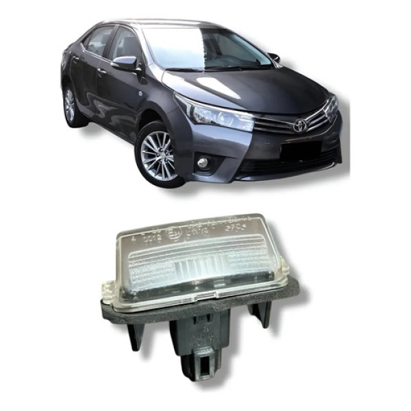 Luz De Placa Toyota Corolla 2015 Á 2019 Original  L11ys