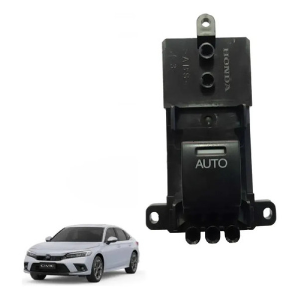 Botão Vidro Elétrico Traseiro C/auto Honda Civic 2014-2015