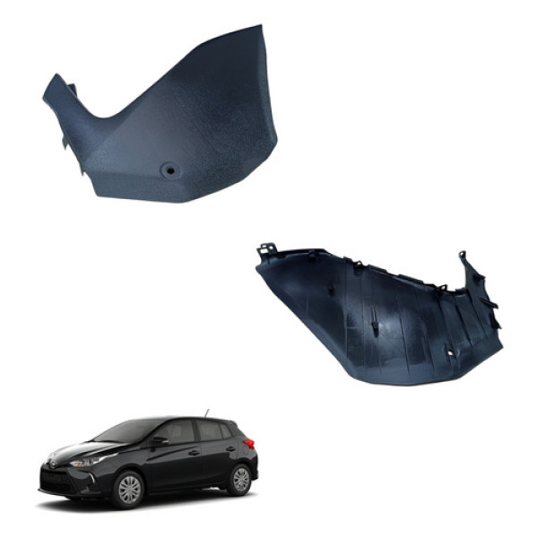 Acabamento Lateral Console Esquerdo Toyota Yaris 2023 2024