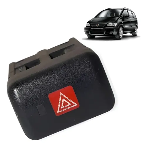 Botão Pisca Alerta Gm Zafira 2002 Á 2012 24416082 Original Preto