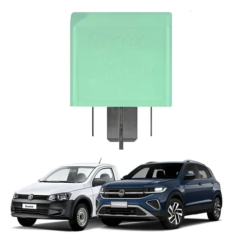Relé Auxiliar Verde 644 Vw Gol Saveiro Amarok Up Fox Tiguan 12v