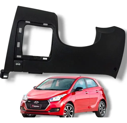 Acabamento Inferior L/e Painel Hyundai Hb20 2013 2014 A 2019 Preto