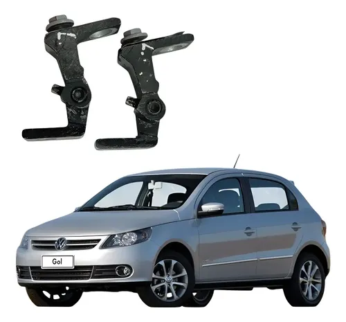 Par Dobradiça Porta Dianteira Esquerda Vw Gol G6 12/13