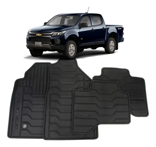 Jogo De Tapete Original S10 2012 2013 2014 2020 24 Preto