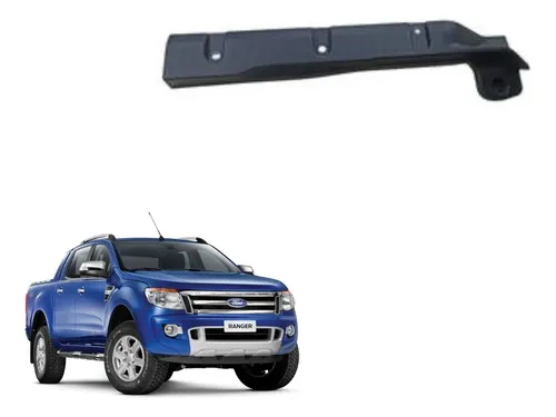 Moldura Frontal Caçamba Direito Ford Ranger Xlt 2013a2020 Preto