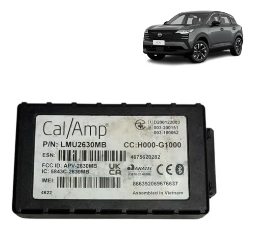 Módulo Gps Lmu2630mb Original Nissan Kicks Advance 2024. Preto Não