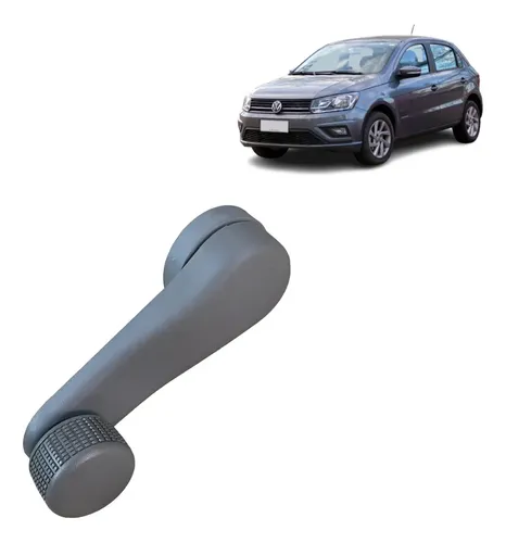 Manivela Vidro Gol G3 Cinza Claro Original 1h0837581b Cinza