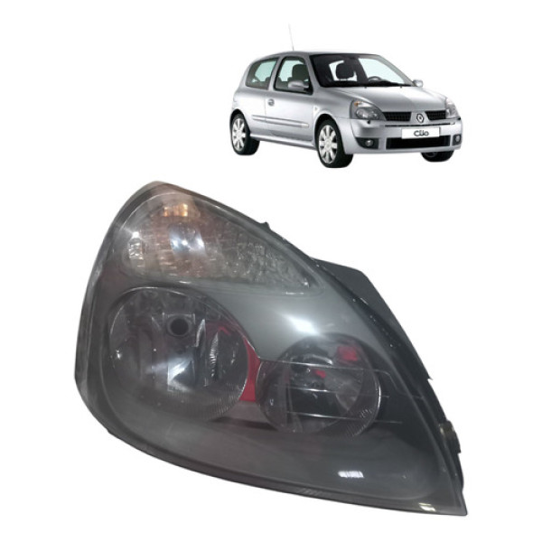 Farol Direito Renault Clio Hatch 2003 2012