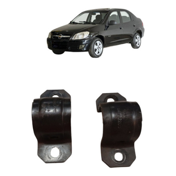 Par Suporte Barra Estabilizadora Prisma 2006 2012