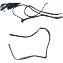 Kit Borracha Porta Dianteira Direita S10 