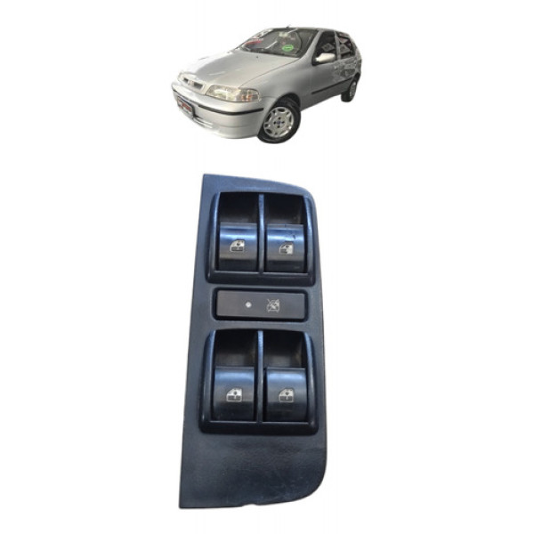 Botão Vidro Elétrico L.e Palio 4p 2004 2016