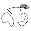 Kit Borracha Porta Traseira Onix 2013 2019 Direita