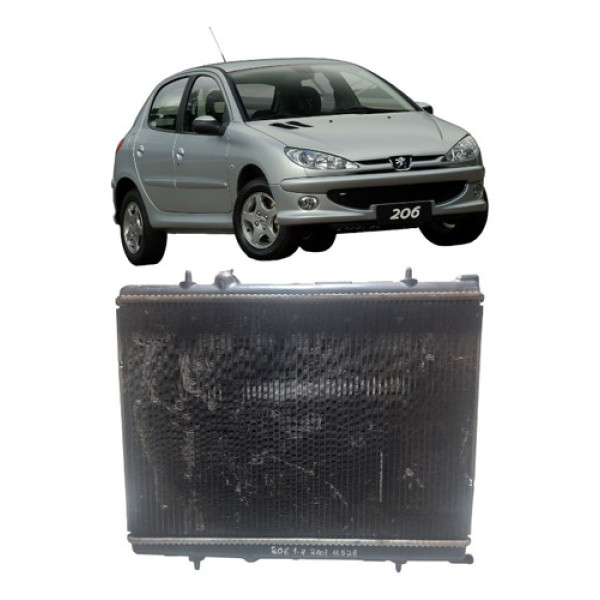Radiador Condensador Peugeot 206 207 2002 A 2012