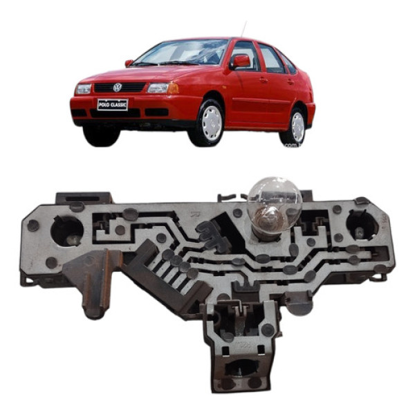 Circuito Soquete Lanterna Direito Polo Volkswagen 1997 2002