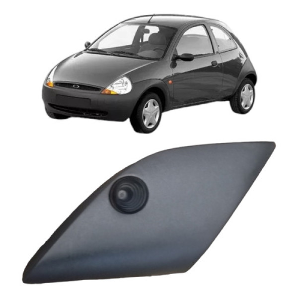 Acabamento Retrovisor Manual Ford Ka 1997 A 2007 Esquerdo