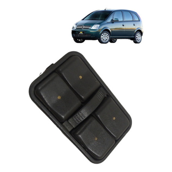 Botão Comando Vidro Elétrico Meriva Zafira Astra 2002 2006
