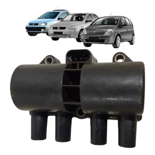 Bobina Ignição 3 Pinos Corsa Montana Meriva 2009 2012