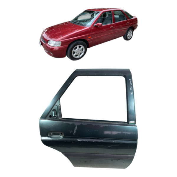 Porta Traseira Escort 1997 2003 Esquerda
