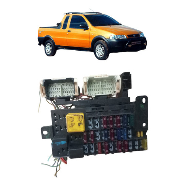 Caixa Fusíveis Fiat Strada 2001  2005