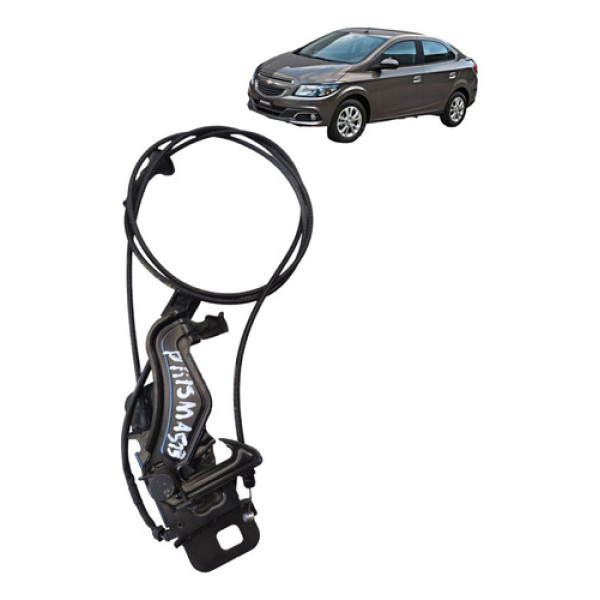 Fechadura Capô Chevrolet Onix Prisma Cabos Sensor 2013 2019