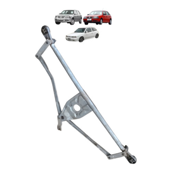Maquina Limpador Parabrisa Gol G2 G3 G4 Sem Motor