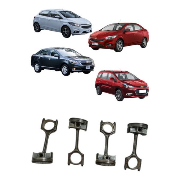 Jogo Pistao Biela Onix Prisma Spin Cobalt 1.4 2013 2019