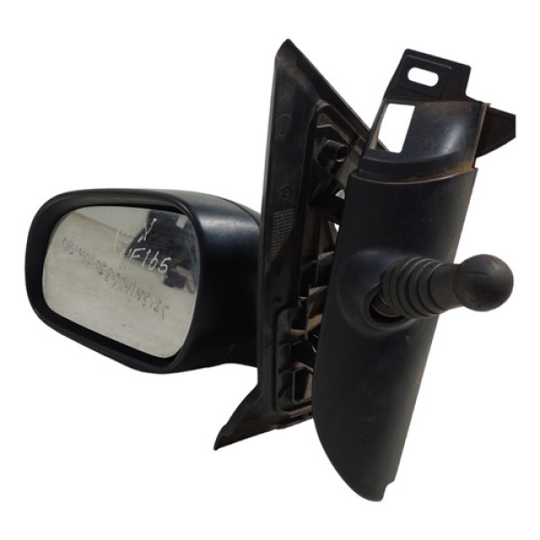 Retrovisor Manual Esquerdo Volkswagen Fox 2003 A 2010