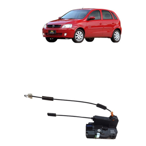 Fechadura Eletrica Porta Dianteira Corsa 2003 2012 Direita