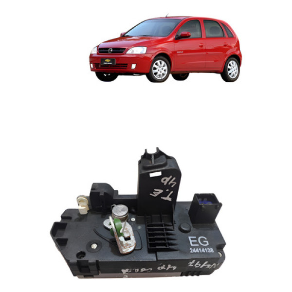 Fechadura Eletrica Porta Traseira Corsa 2003 2012 Esquerda