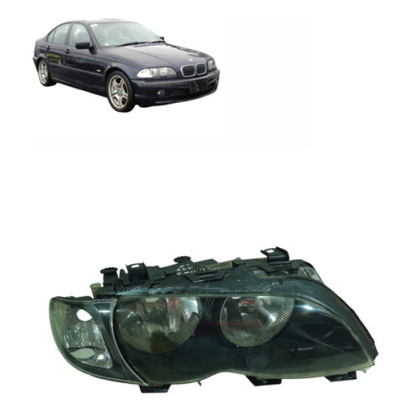 Farol Dianteiro Bmw320i Direito