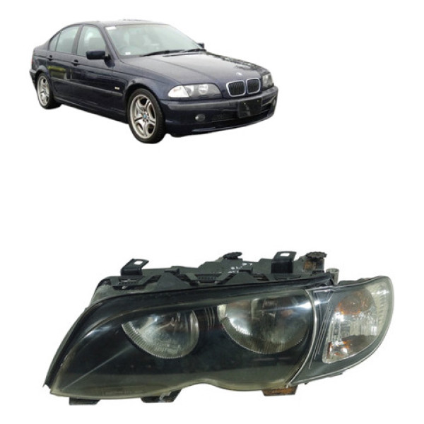 Farol Dianteiro Bmw320i Esquerdo