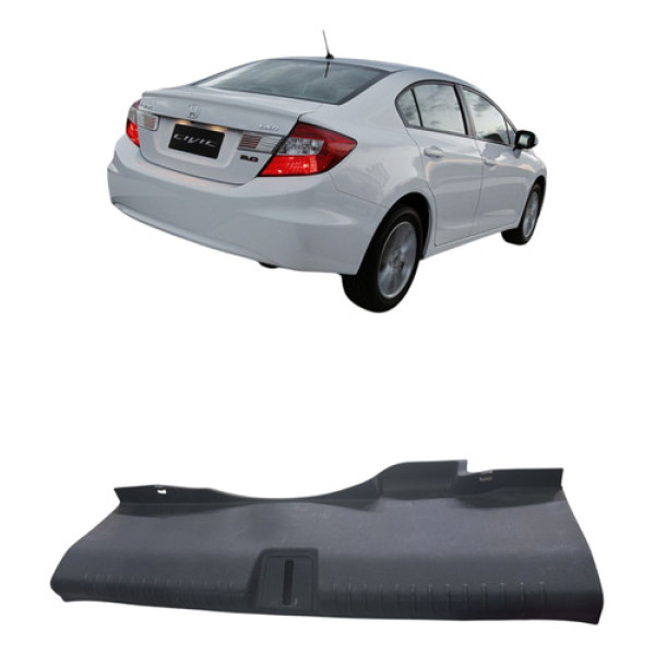 Soleira Traseira Porta Malas Honda Civic Lxr 2012 2016