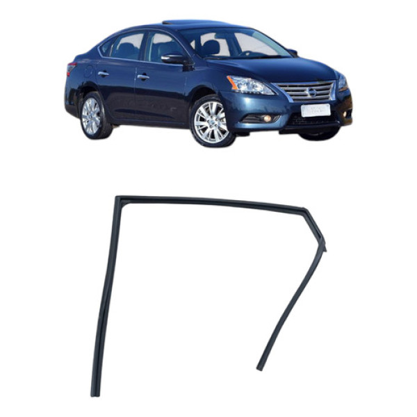 Canaleta Porta Traseira Esquerda Nissan Versa 2014