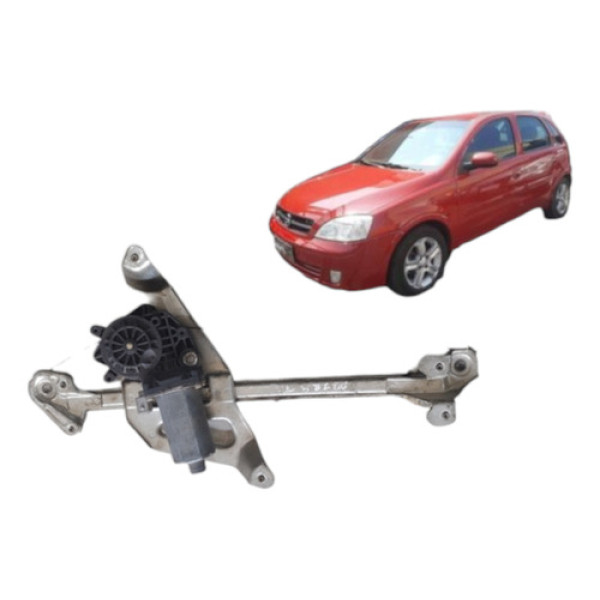 Máquina Vidro Elétrico Corsa 2002 2012 Traseiro Direito