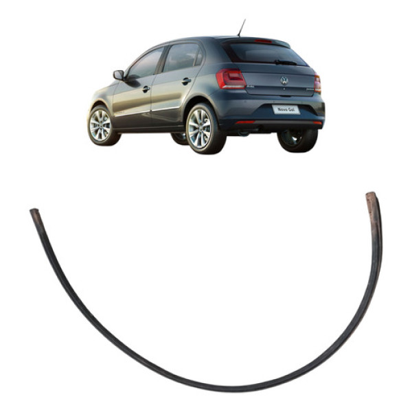 Borracha Friso Teto Volkswagen Gol G7 2016 2018 Esquerdo 