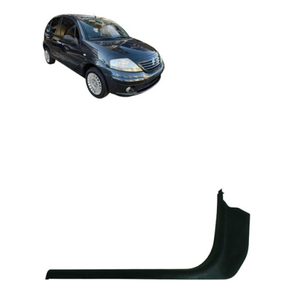 Soleira Porta Traseira Citroen C3 2003 2012 Direita