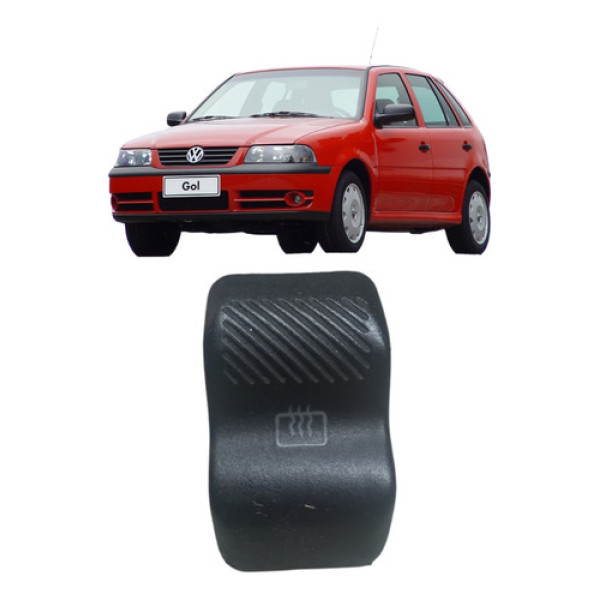 Botão Desembaçador Vidro Traseiro Volkswagen Gol G2