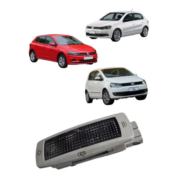 Luz Teto Lateral Esquerdo Gol Fox Polo G5 G6 2009 A 2015