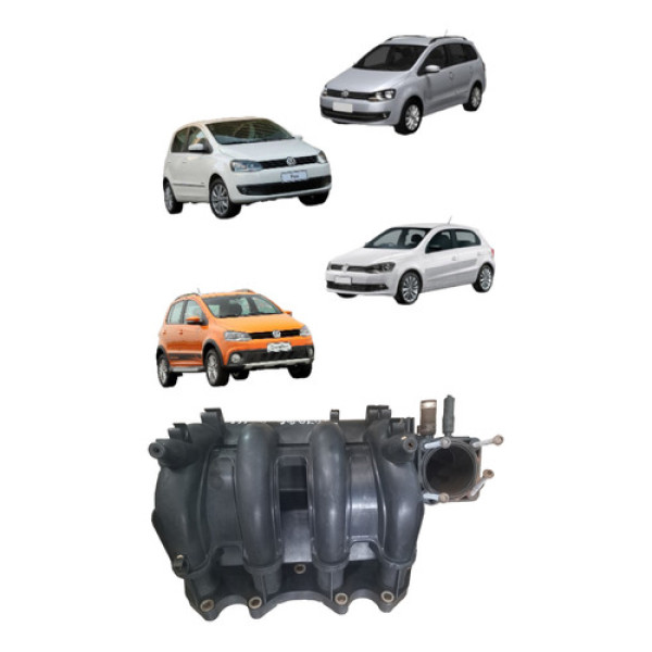 Coletor Admissão Crossfox Fox Spacefox Gol Power 1.6